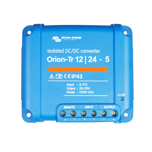 Victron Orion-Tr 12/24-5  isolierter DC DC Konverter 12V zu 24V 5A 120W