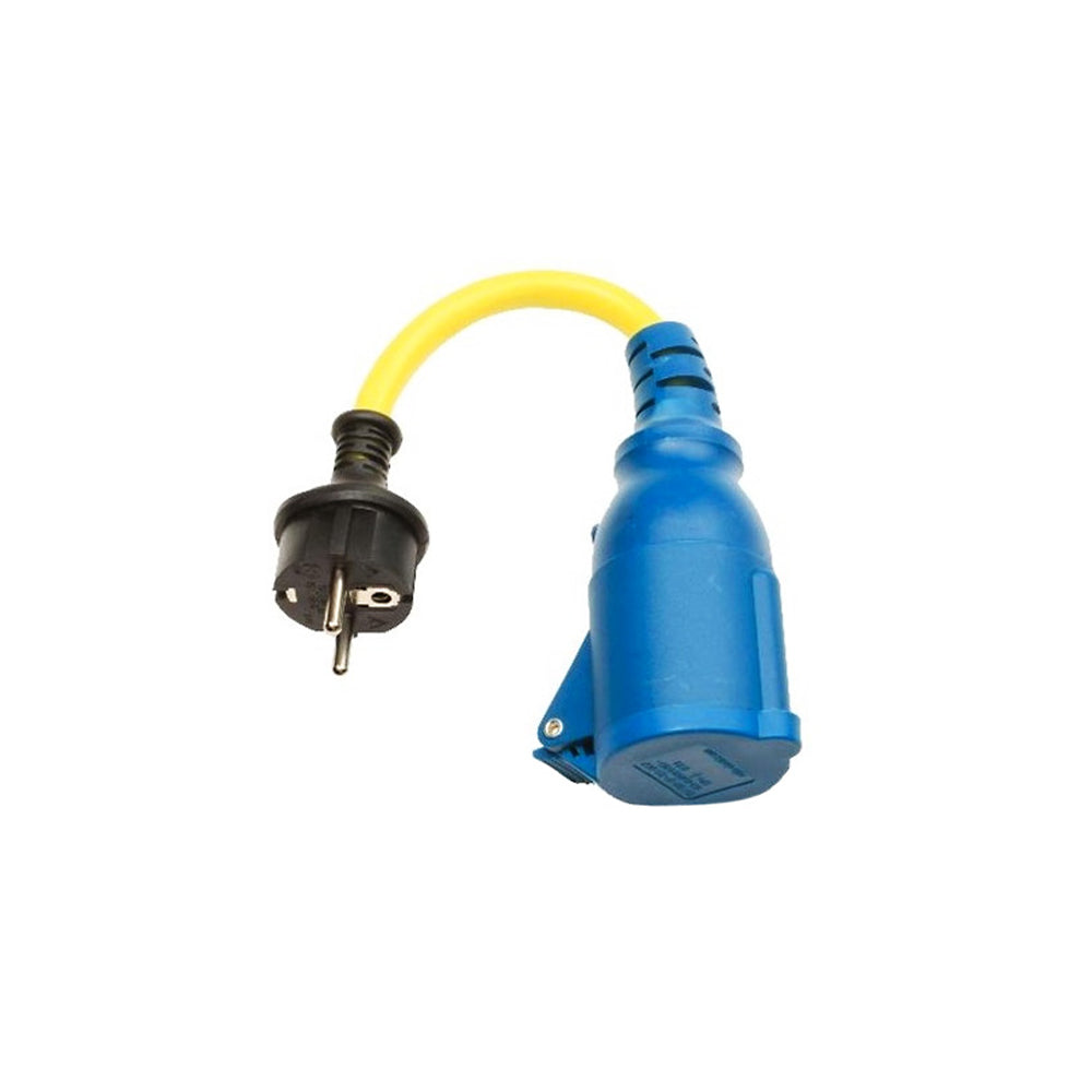 Victron Adapter 16A 250V Schuko Stecker auf CEE Kupplung