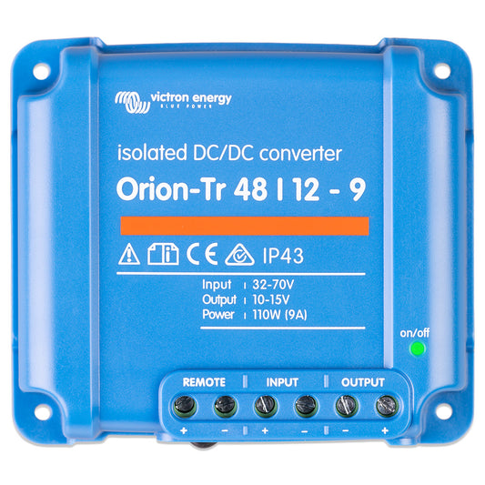 Victron Orion-Tr 48/12-9 isolierter DC DC Konverter 48V auf 12V 9A 110W