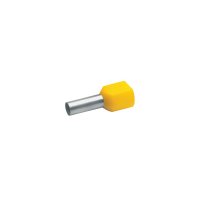 2 x 6mm² Zwillingsaderendhülsen 100 St., Klauke, isoliert - STROMDAO / Corrently