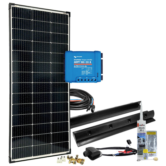 Offgridtec  mPremium+ XL 150W 12V MPPT Caravan Solaranlage