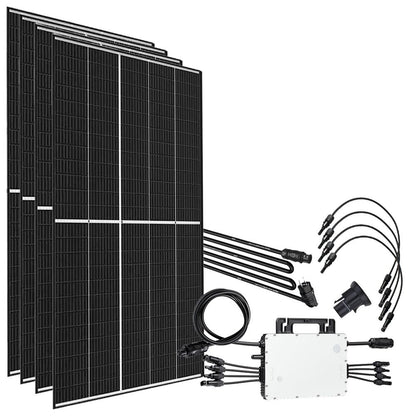 Centrale elettrica da balcone Offgridtec 1700W HM-1500 Trina Vertex-S 425 sistema solare mini-FV