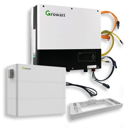 Growatt Nachrüstsatz 5,12kWh  ARK SPH 10000TL3 BH-UP Hybrid-Inverter LiFePO4-Speicher