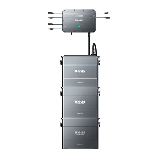 Zendure SolarFlow Set 5,76kWh Smart PV Hub 2000 mit 3x AB2000 Erweiterungsbatterie