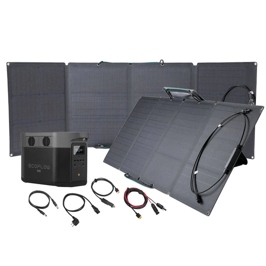 Bundle EcoFlow Delta Max 2000 + 2x 110W Solartasche