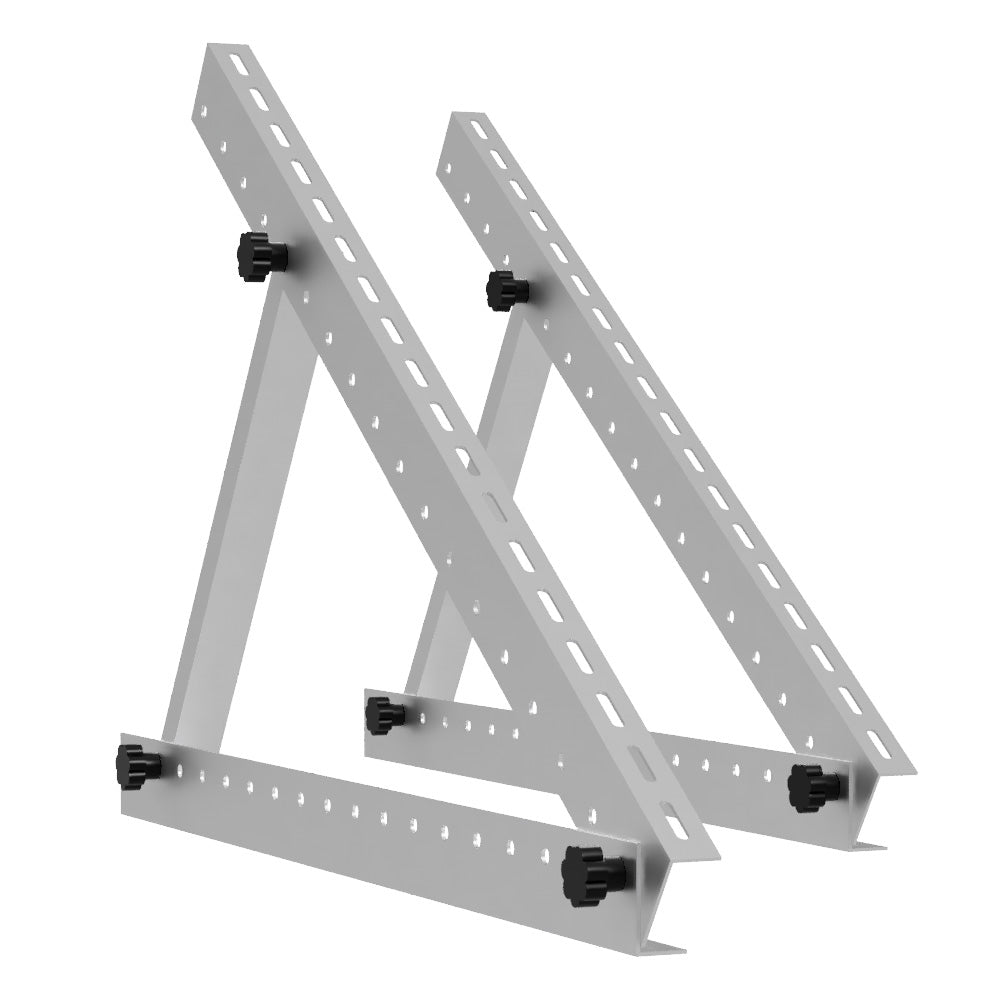 Solarmodulträger Neigungs-verstellbar 0-90° bis 1040mm Modulbreite