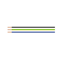 Aderleitung H07V - U 6 mm², grün - gelb, 100m Bund, eindrähtig - STROMDAO / Corrently