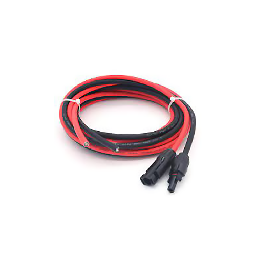 Solarkabel 2X10M-4mm² mit Solarstecker Elektrischer Anschluss (Schwarz Rot )