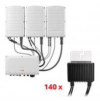 Projektartikel SolarEdge SE100K mit 140 x P850  Optimierer