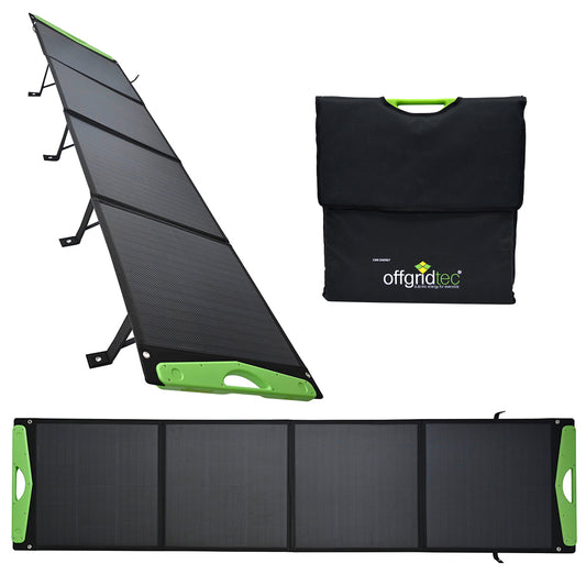 SparBundle EcoFlow Delta Max 1600 + 2 x 200W Offgridtec® hardcover solar bag + 2 x Delta Max extension battery 2016Wh
